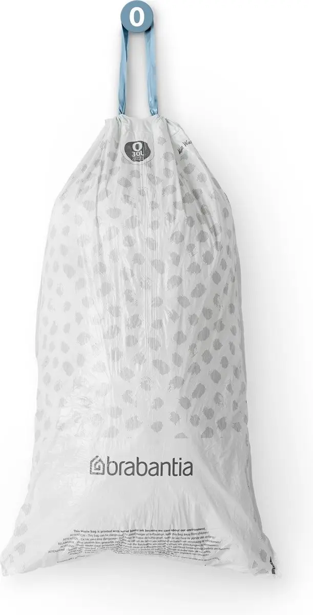 Brabantia PerfectFit Vuilniszakken 30L - 120 Stuks (6x20) - Code O - afbeelding 6 van 6