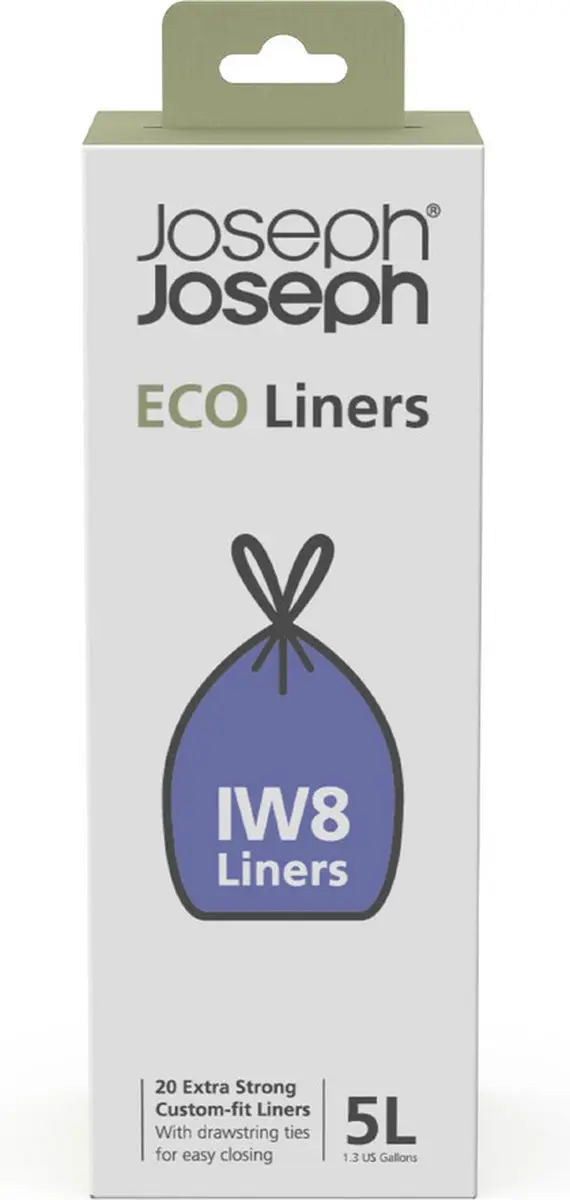 Joseph Joseph Eco Liners Afvalzakken 5L - 20 Stuks