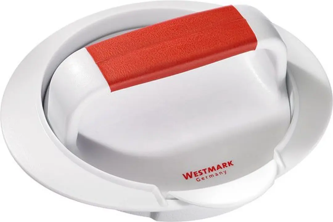 Westmark Hamburger Maker 62332260 - Ø11,5cm - Wit/Rood
