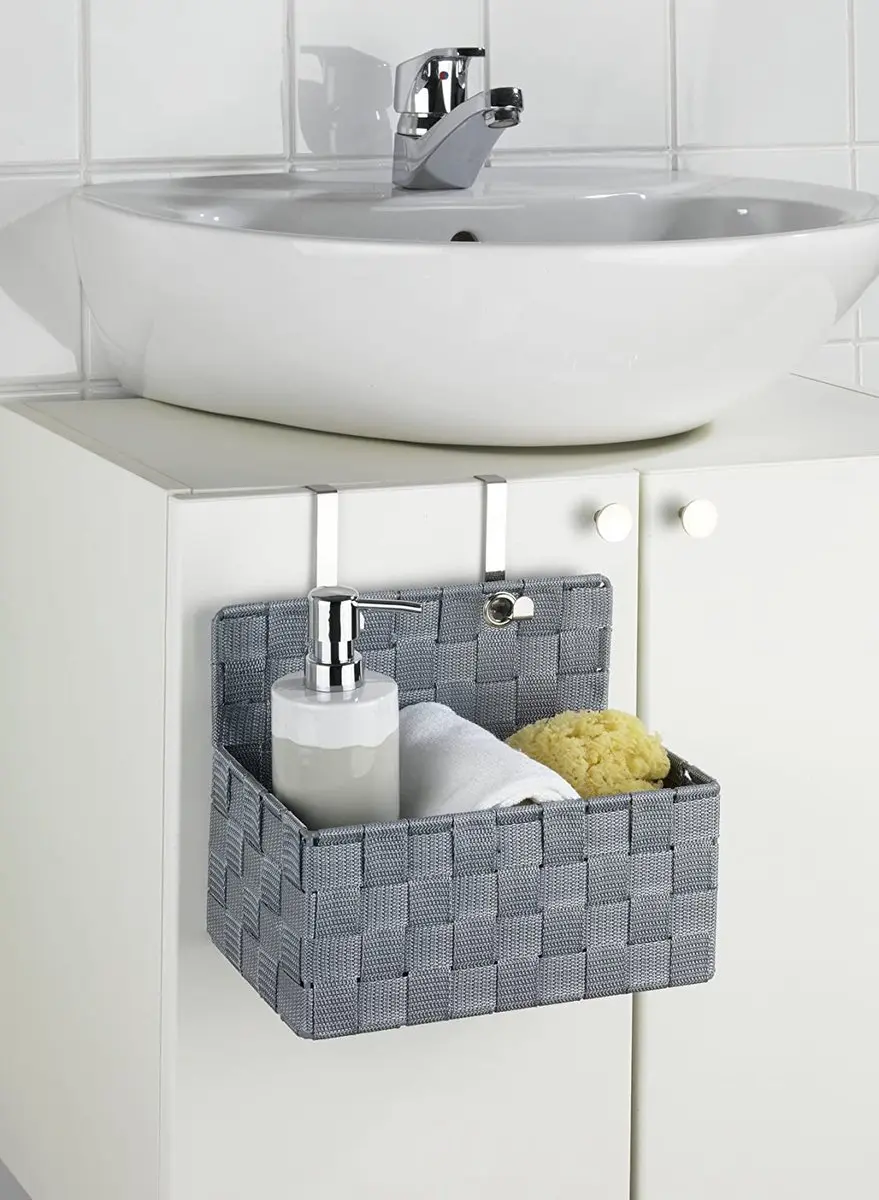 Wenko Adria Opbergmand 5L - Grijs