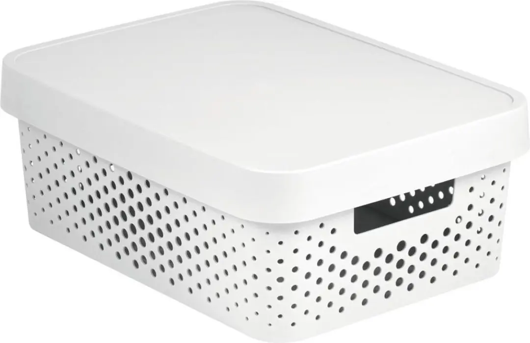 Curver Opengewerkte Container 11L - Infinity Deksel - Wit - afbeelding 6 van 6