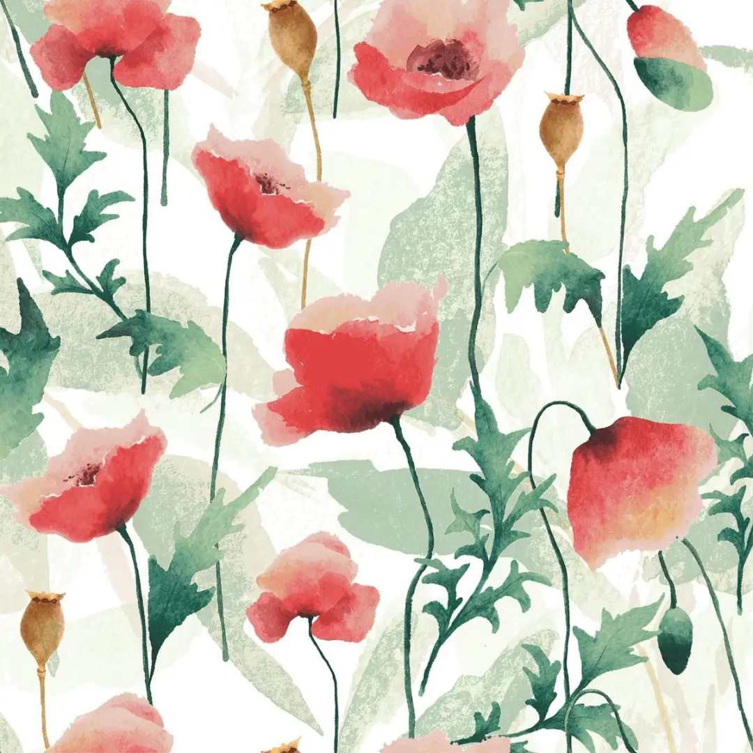 Duni Poppys Delight Papieren Servetten 33x33cm
