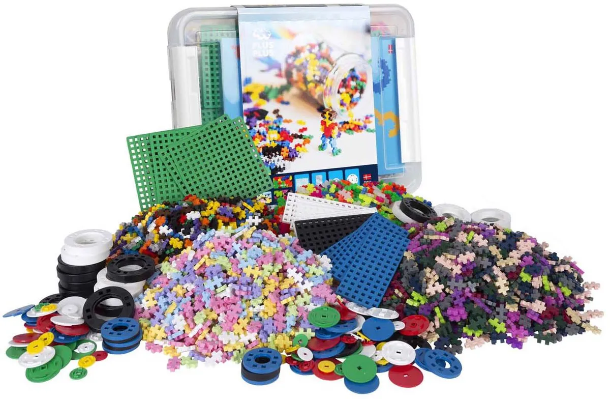 Plus-Plus Basic Opbergbox 4000-delig Bouwset