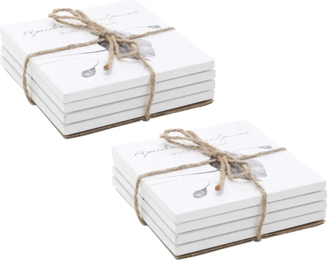 Cosy&Trendy Glazenonderzetters Bamboe 10cm