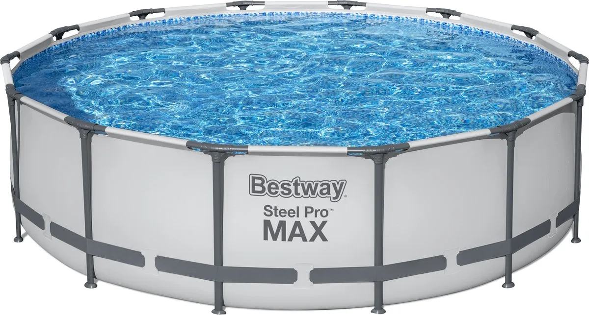 Bestway Steel Pro MAX Zwembadset 427cm - Grijs