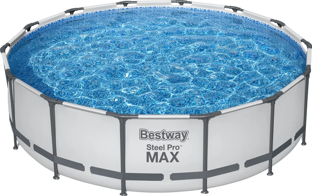 Bestway Steel Pro MAX Zwembadset 427cm - Grijs