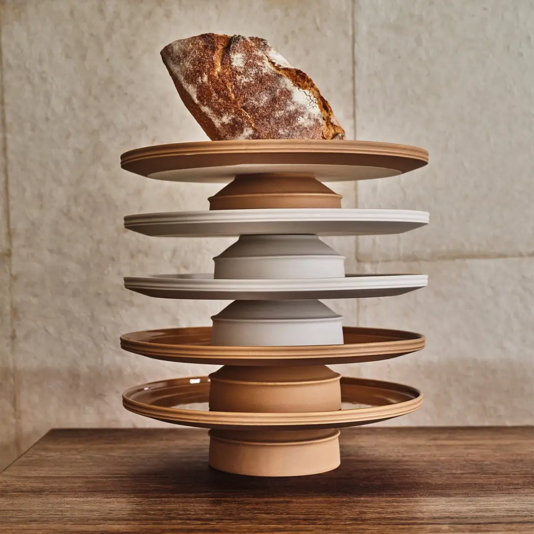 Serax Dune By Kelly Wearstler Taartplateau Ø33cm - Alabaster
