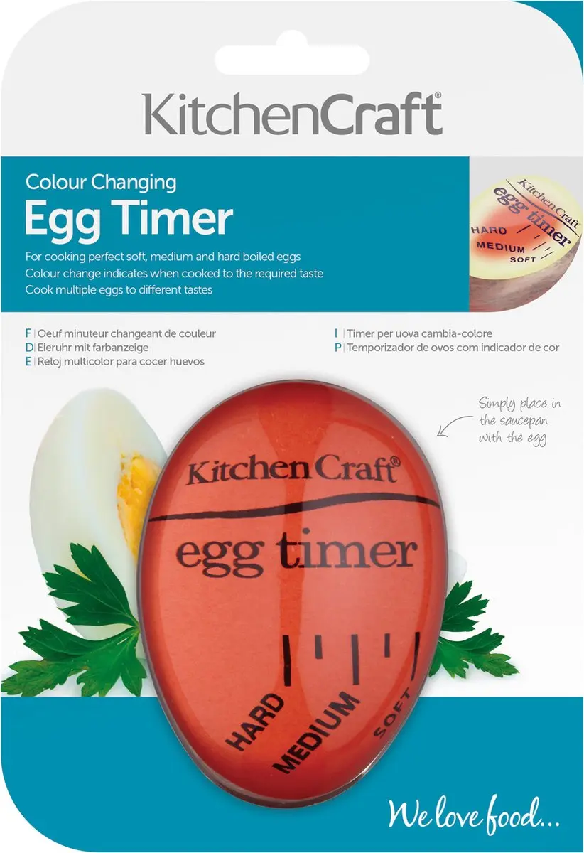 KitchenCraft Verkleurende eierwekker - Kitchen Craft