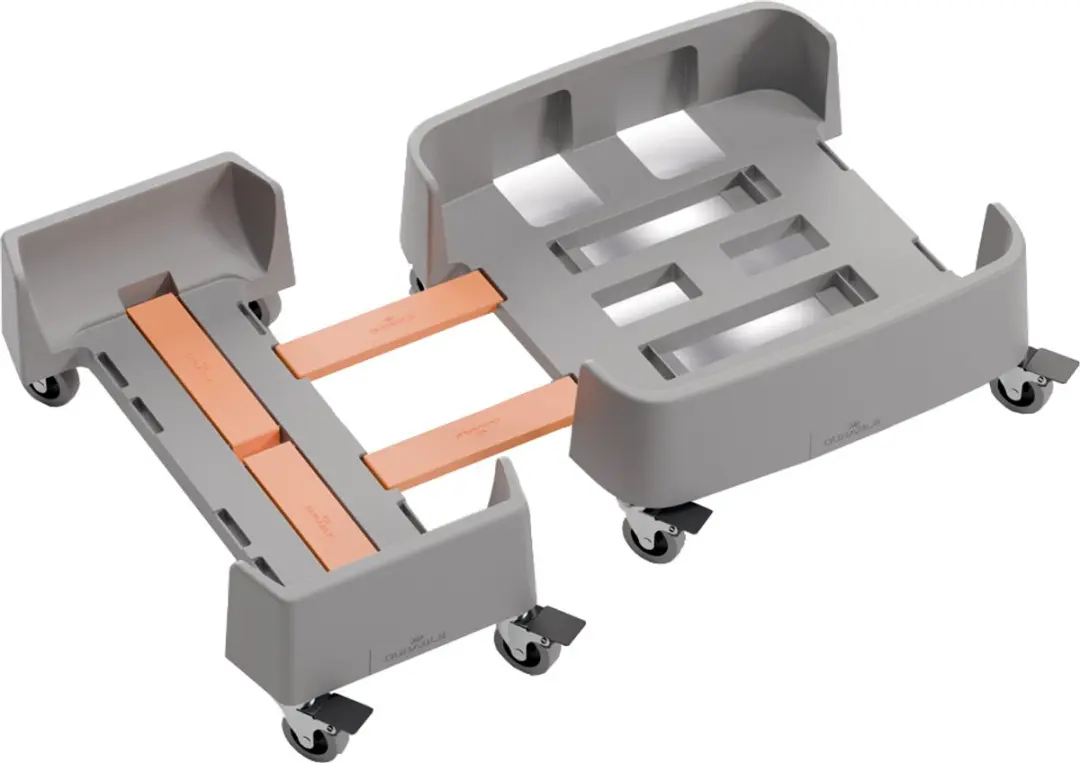 Durable DURABIN 334037 Rolwagen - 1 Liter - Kleurloos - afbeelding 6 van 6