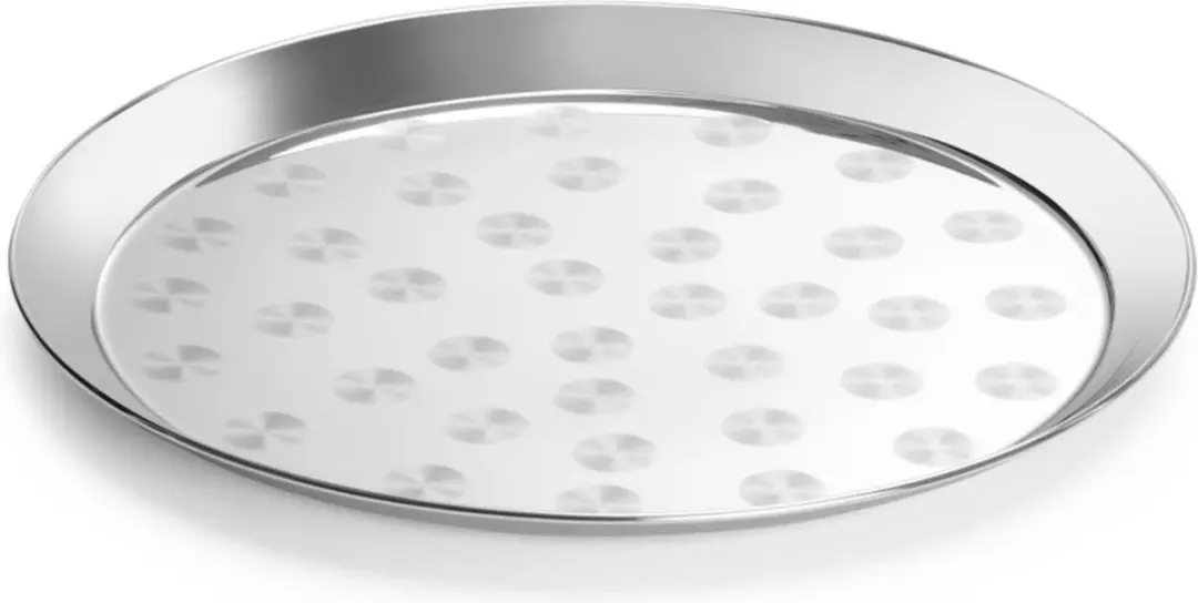 HENDI Rond Serveerplateau RVS 30cm