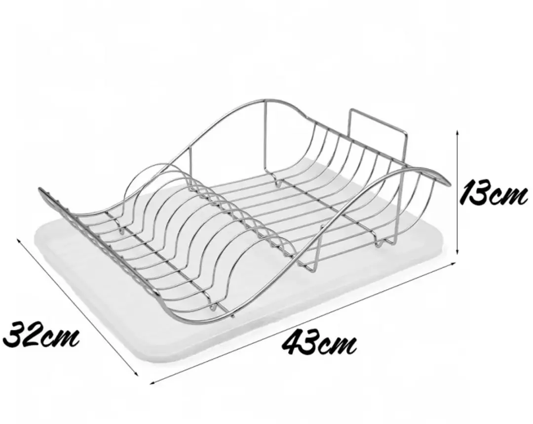 Meyerhoff Afdruiprek RVS MH-311069C - Zilver 43x32cm