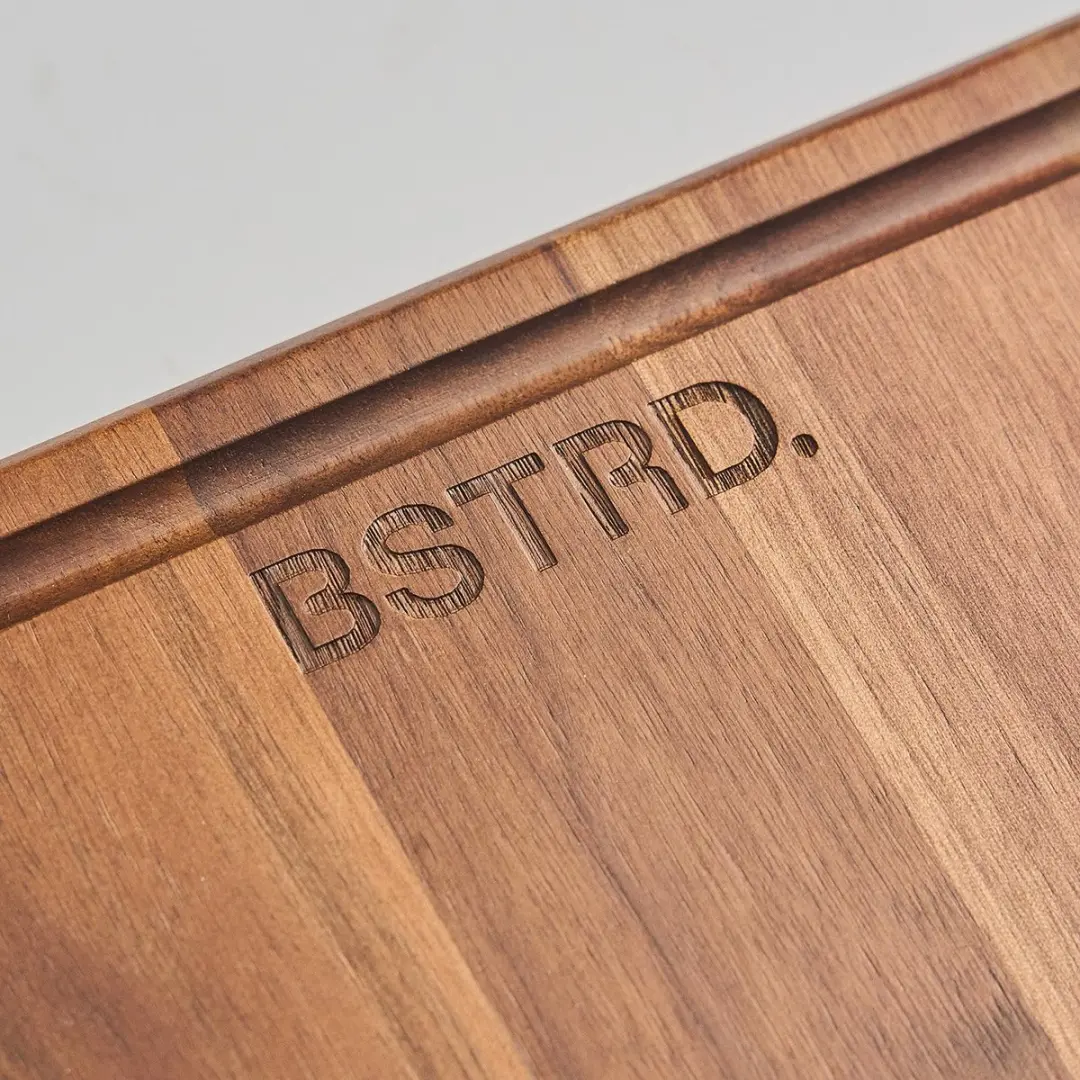 The Bastard Walnut Snijplank Insert - Bruin