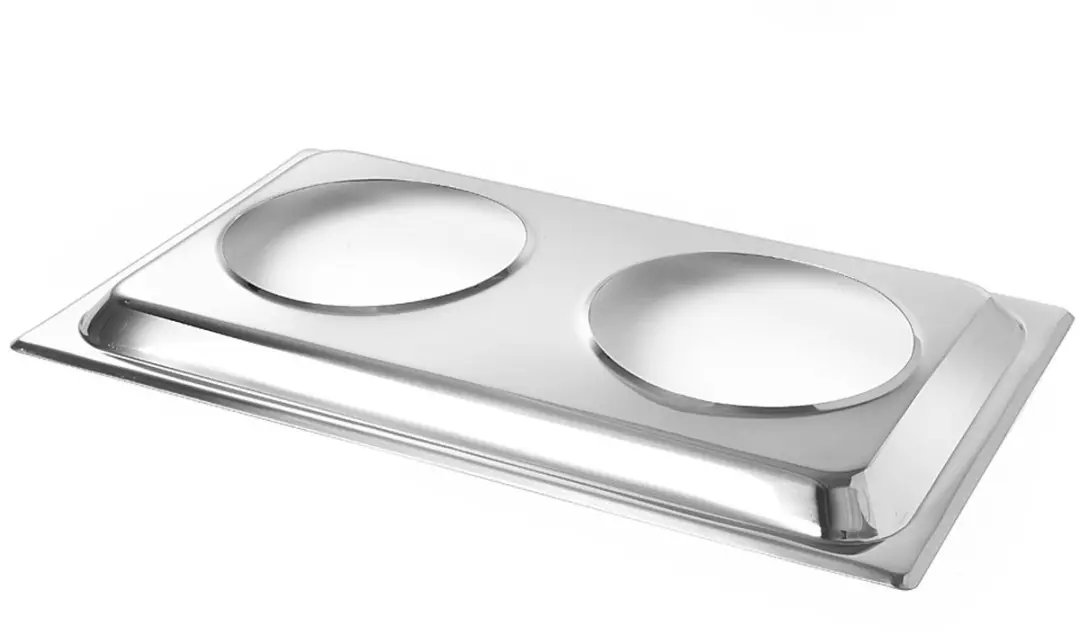 HENDI 470930 Opzetstuk voor bain-mariepan - GN 1/1 - Roestvrij staal