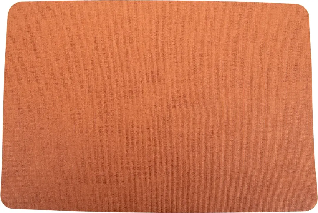 Kade 171 Lederlook Placemats 6 Stuks 45x30cm - Zwart/Bruin