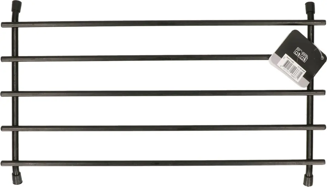 Bellatio Design Pannenonderzetter 2 Stuks - 35x20cm - Zwart