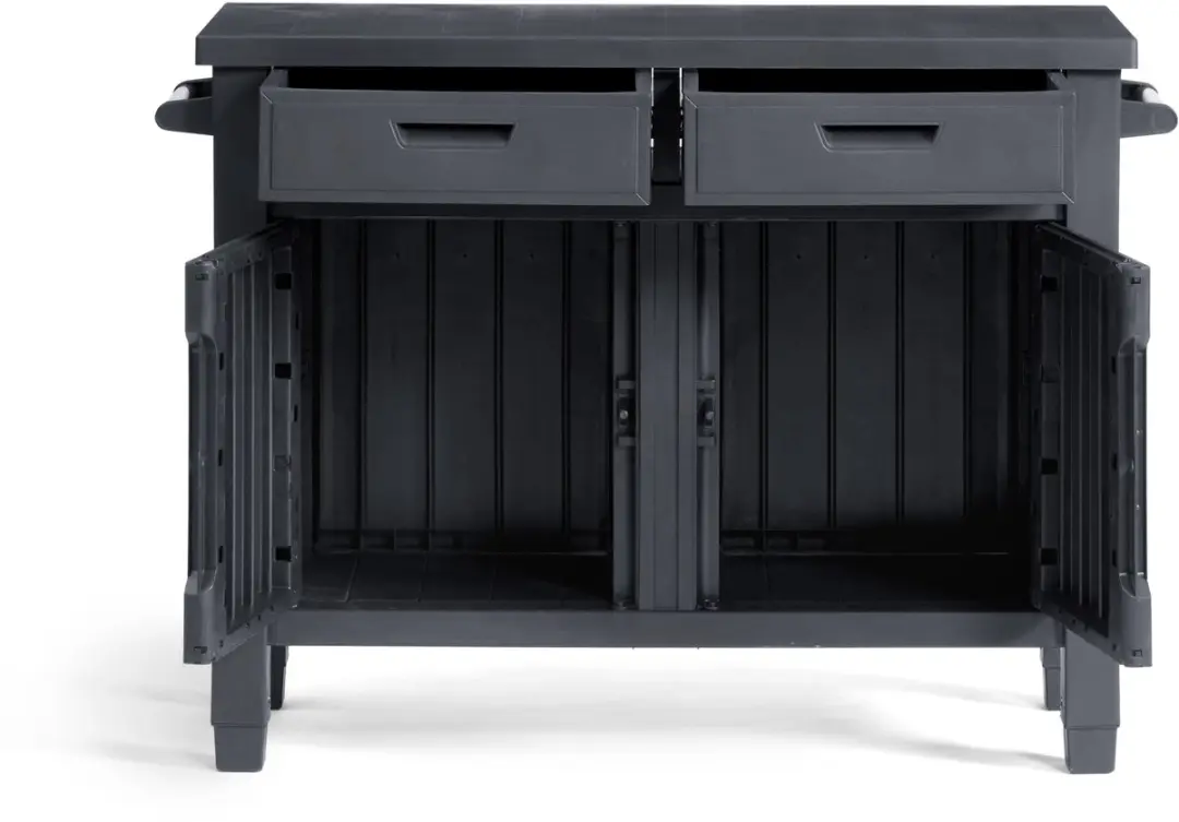 Keter Unity XL Barbecuetafel - 207L - Antraciet