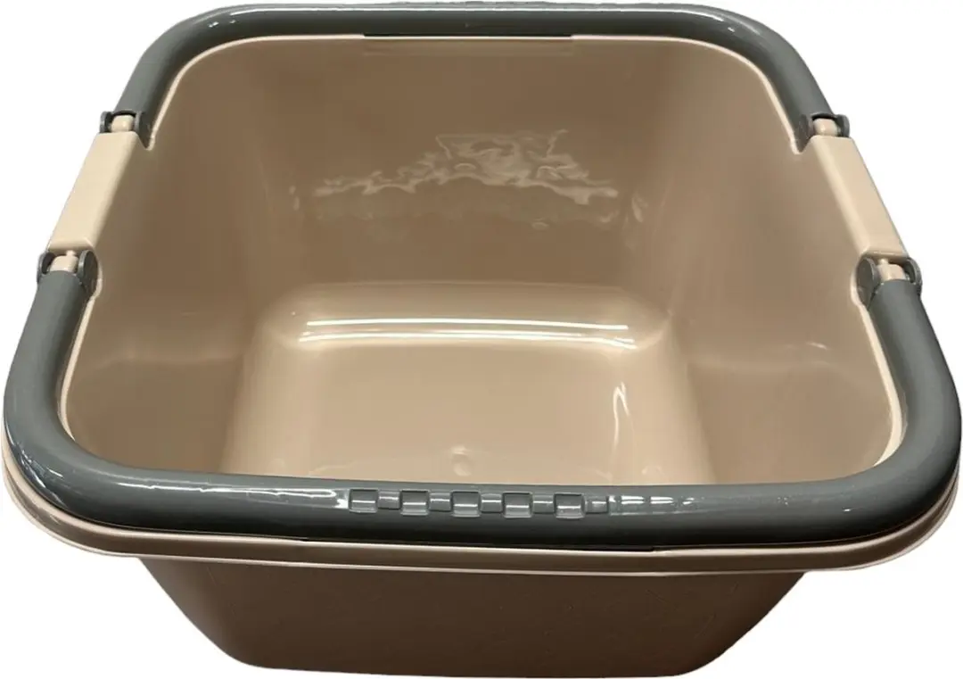 Mullrose HL Afwasbak Vierkant 18,5L - Beige - 39x39x22cm