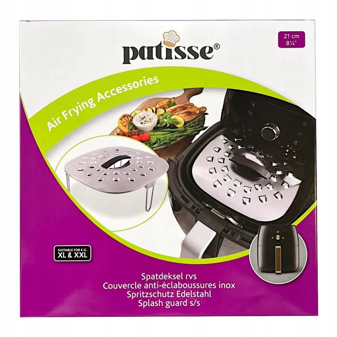 Patisse Airfryer Rooster Beschermer XXL - Zilver