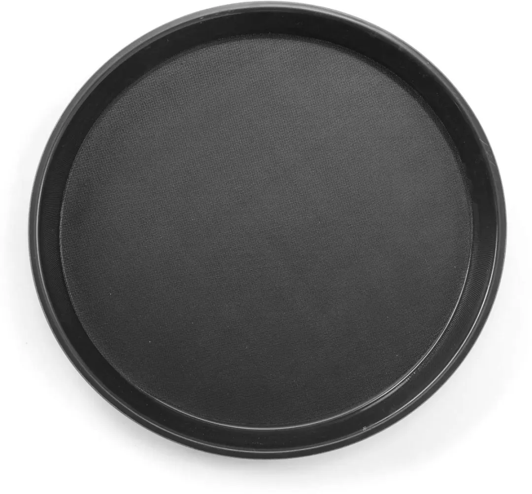 HENDI Rond Dienenblad 36cm - Zwart