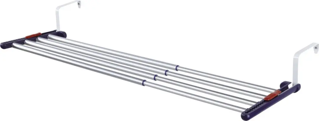 Leifheit Quartett 42 Hangdroogrek 4,2m - Blauw/Grijs - afbeelding 6 van 6