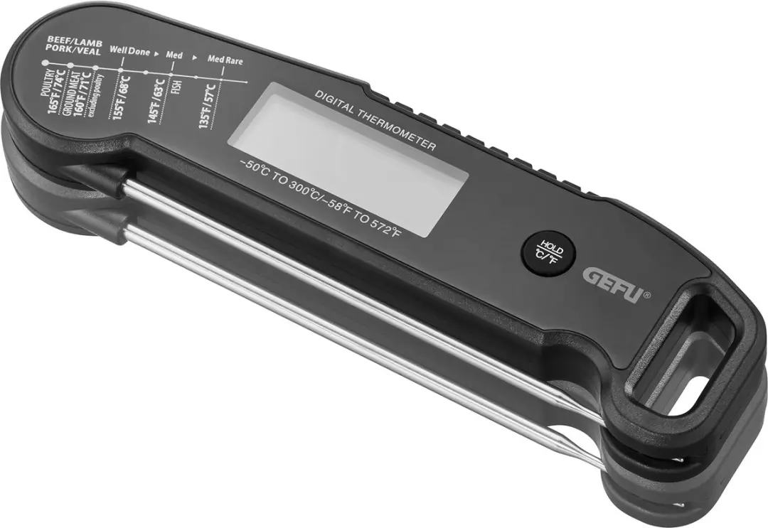 GEFU Aurema Digitale Vleesthermometer -50 tot 300°C - Zwart - afbeelding 6 van 6
