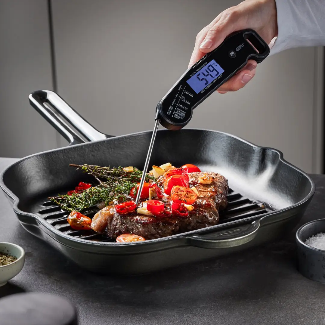 GEFU Aurema Digitale Vleesthermometer -50 tot 300°C - Zwart