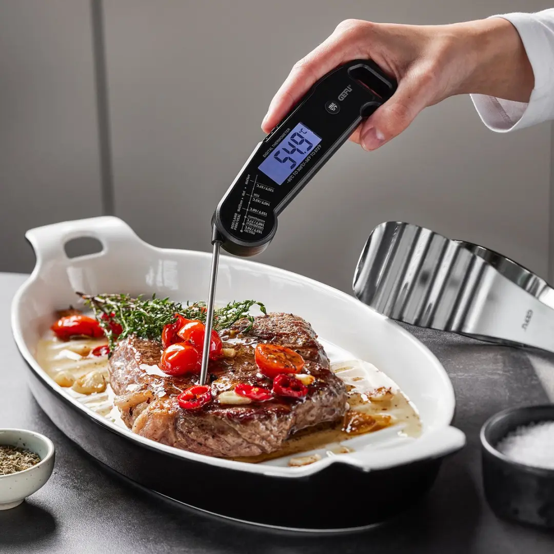 GEFU Aurema Digitale Vleesthermometer -50 tot 300°C - Zwart