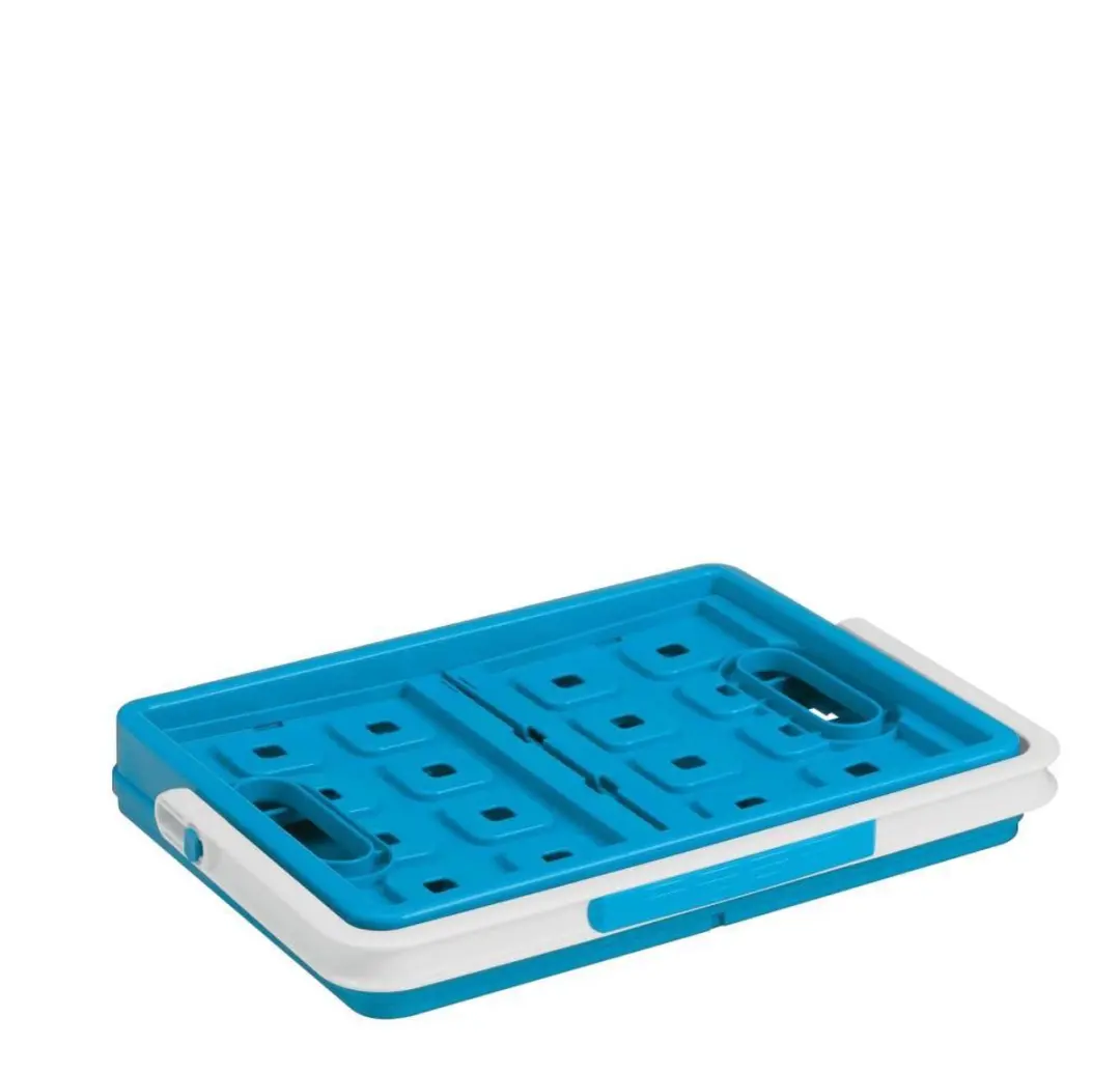 Sunware Square Vouwkrat 24L - 43,5x31x21,3cm Blauw