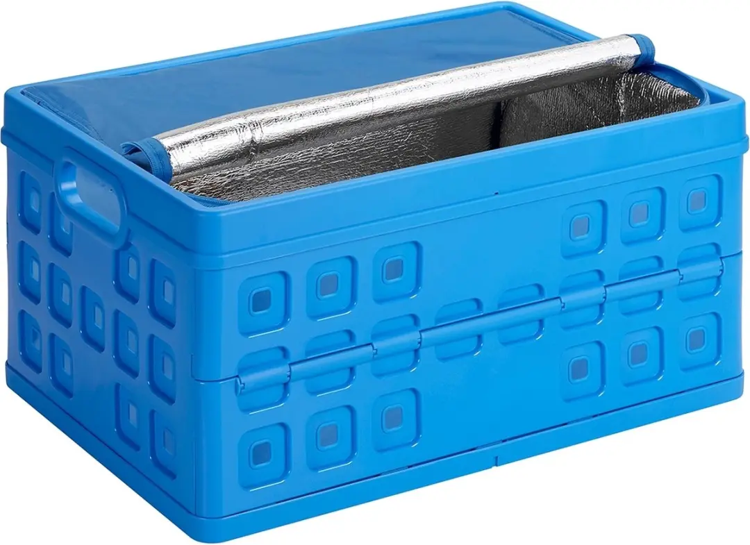 Sunware Square Vouwkrat 46L - Koeltas - Blauw