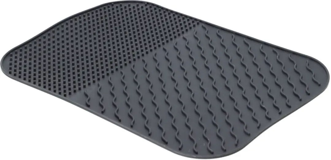 Alpina Afdruipmat Siliconen Grijs 34x26cm