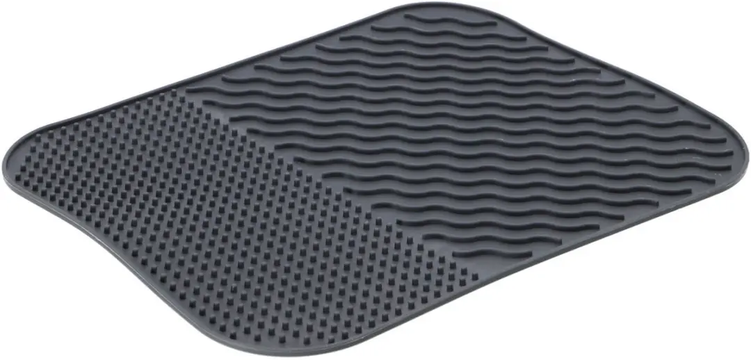 Alpina Afdruipmat Siliconen Grijs 34x26cm