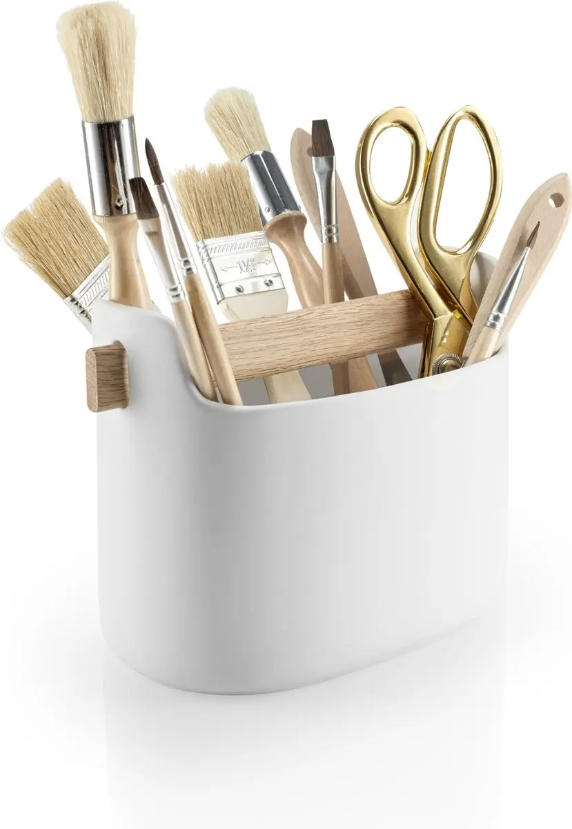 Eva Solo Nordic Kitchen Organiser Laag Keramiek Wit