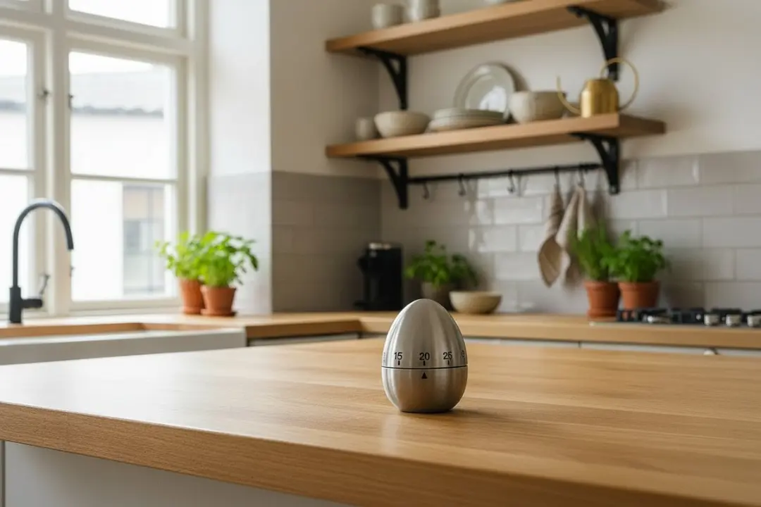 Cookinglife Kookwekker Ei RVS - 60 Min