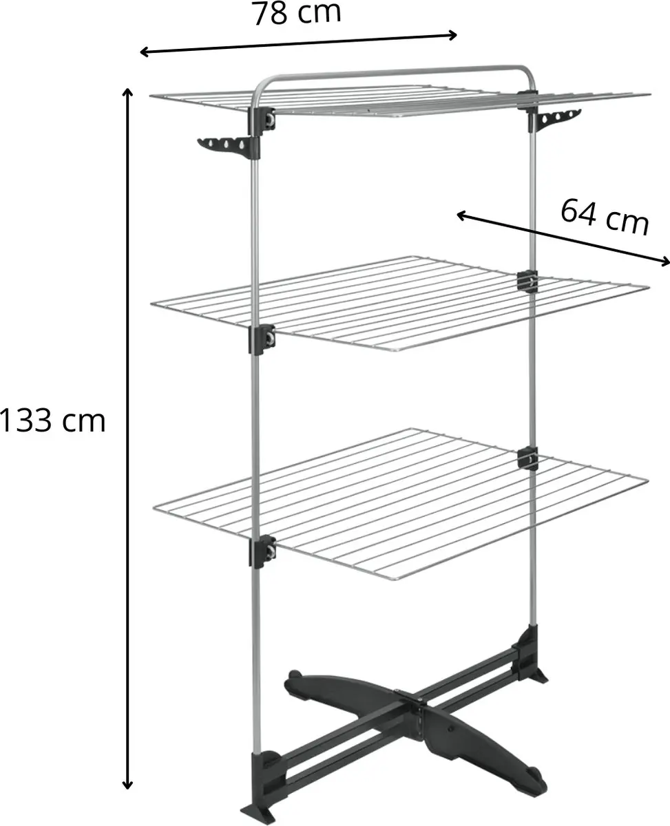 Tomado Storm Droogtoren 34m - MPN 405860 - Zilvergrijs