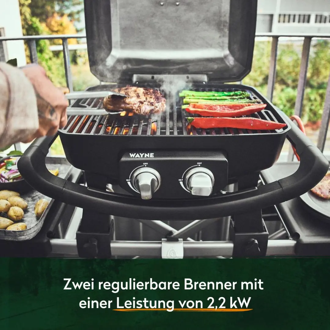 Burnhard RVS Grill Trolley met Voedselcontainer Set - 5-delig