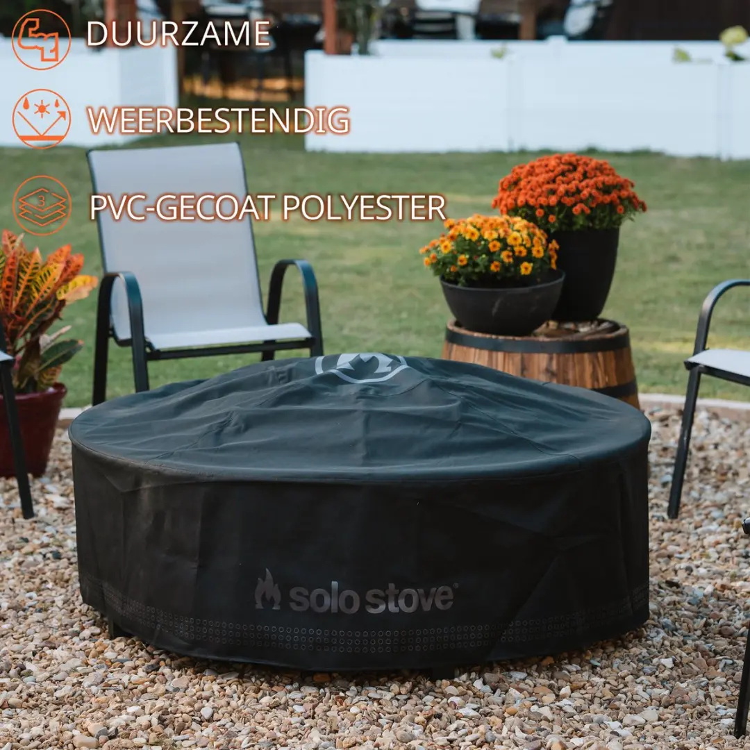 Solo Stove Surround Beschermhoes - 53x137,5cm - Zwart