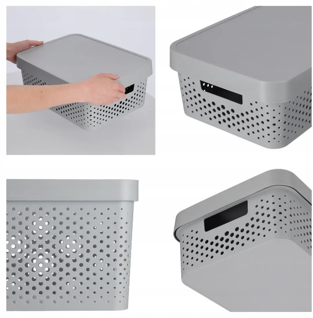 Keter Curver Infinity Opbergdoos 11L - Grijs