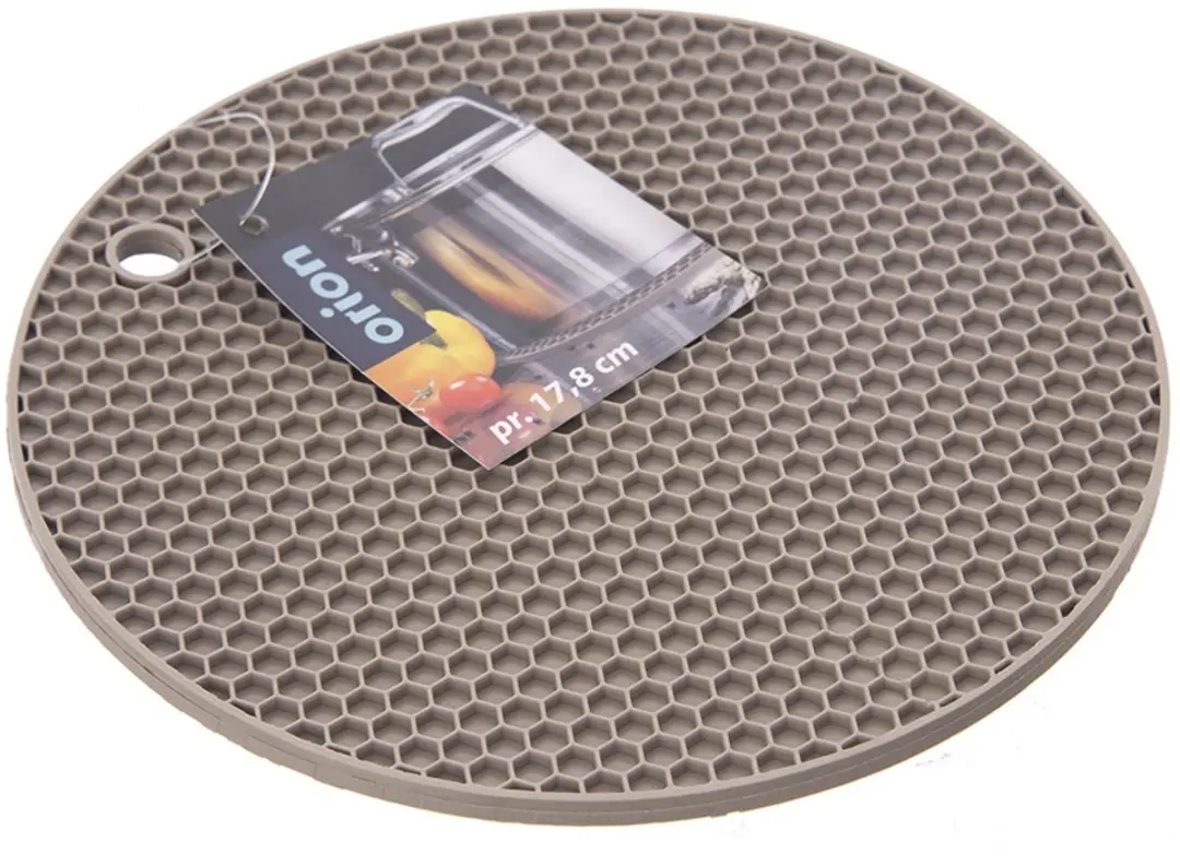 Orion Siliconen Pannenonderzetter 17,5cm - Beige