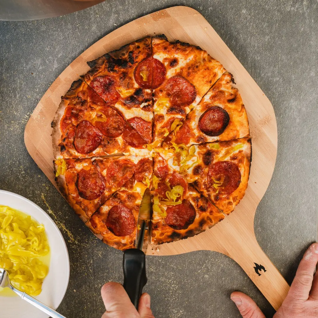 Solo Stove Bamboe Pizzaschep 48x30cm