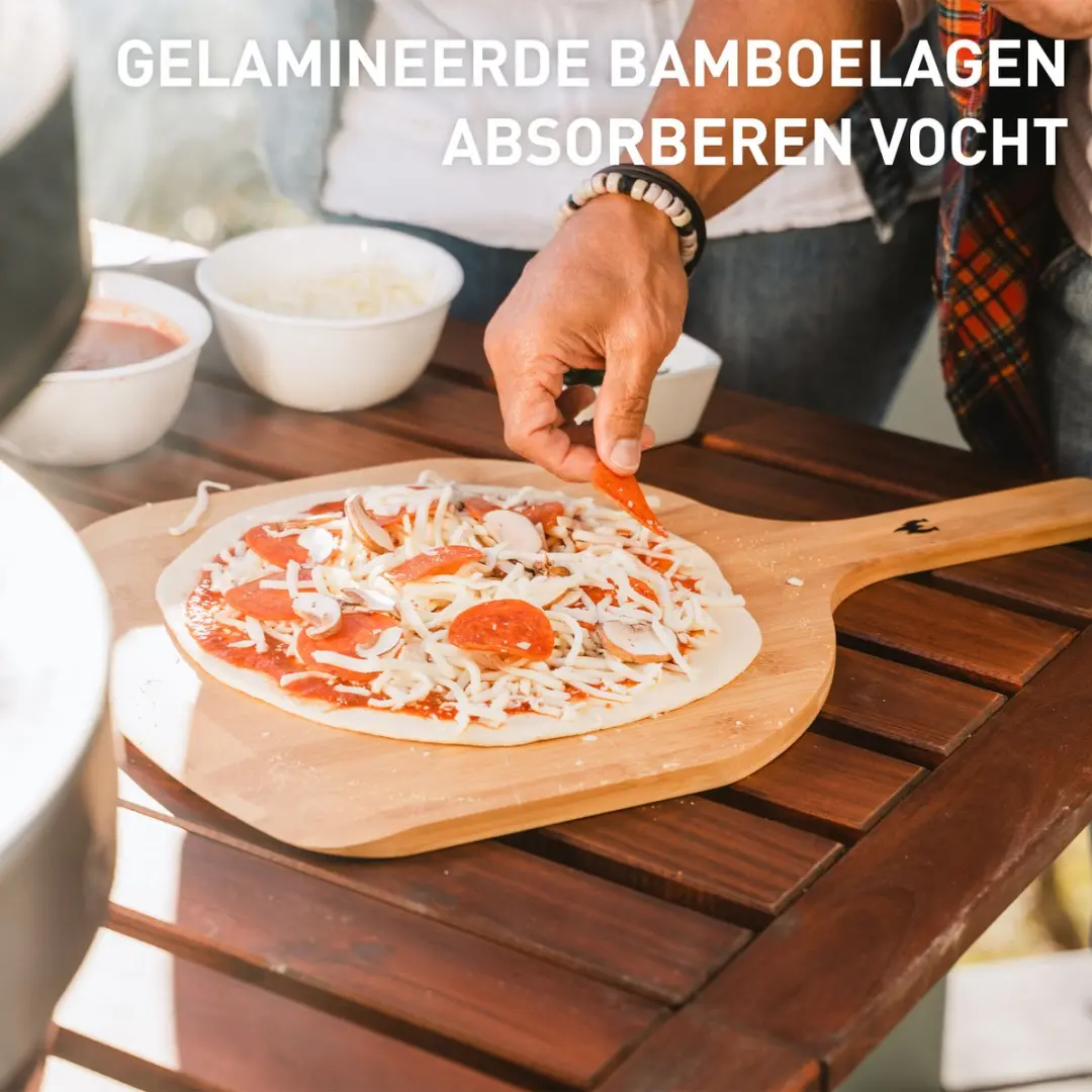 Solo Stove Bamboe Pizzaschep 48x30cm