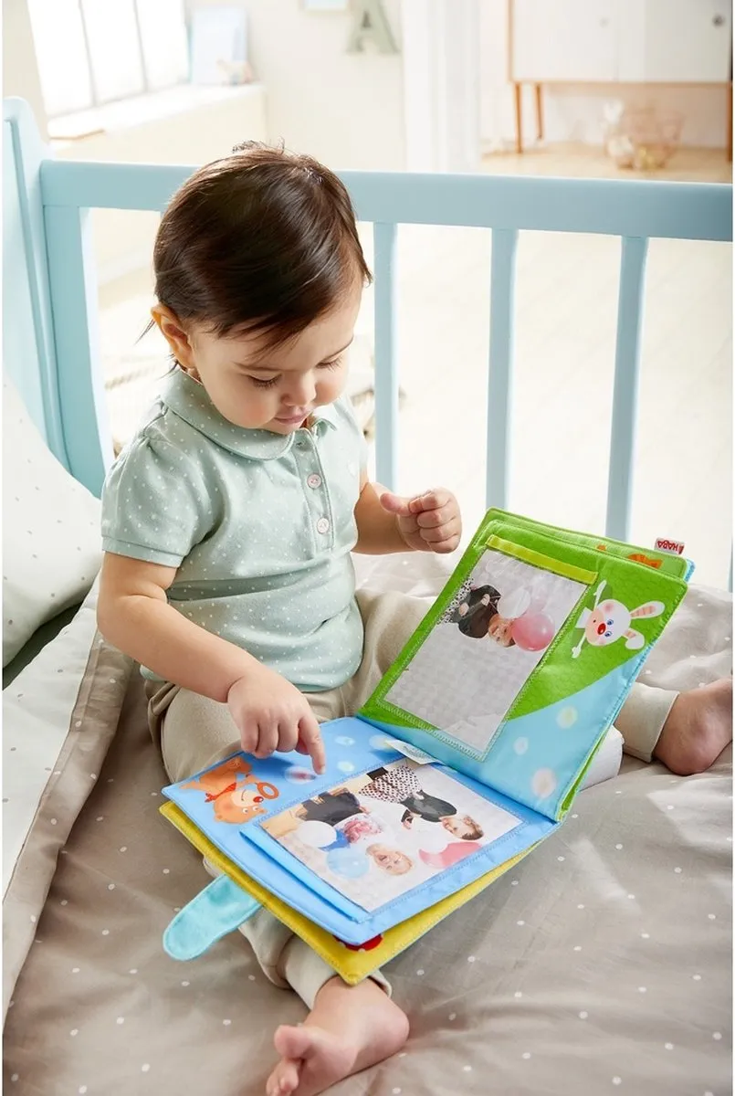 Haba Babyboek Speelkameraadjes Multicolor 20x20cm - afbeelding 3 van 3