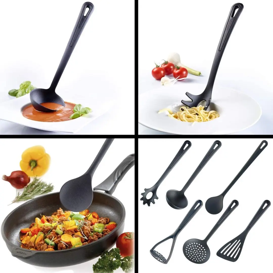 Westmark Keukenhulpjes Set 6-delig - Zwart