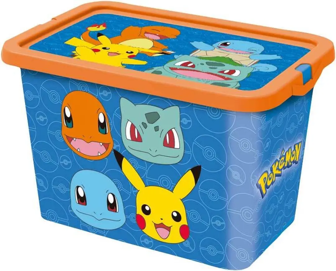 Pokémon Opbergbox Junior 7L - Blauw/Oranje