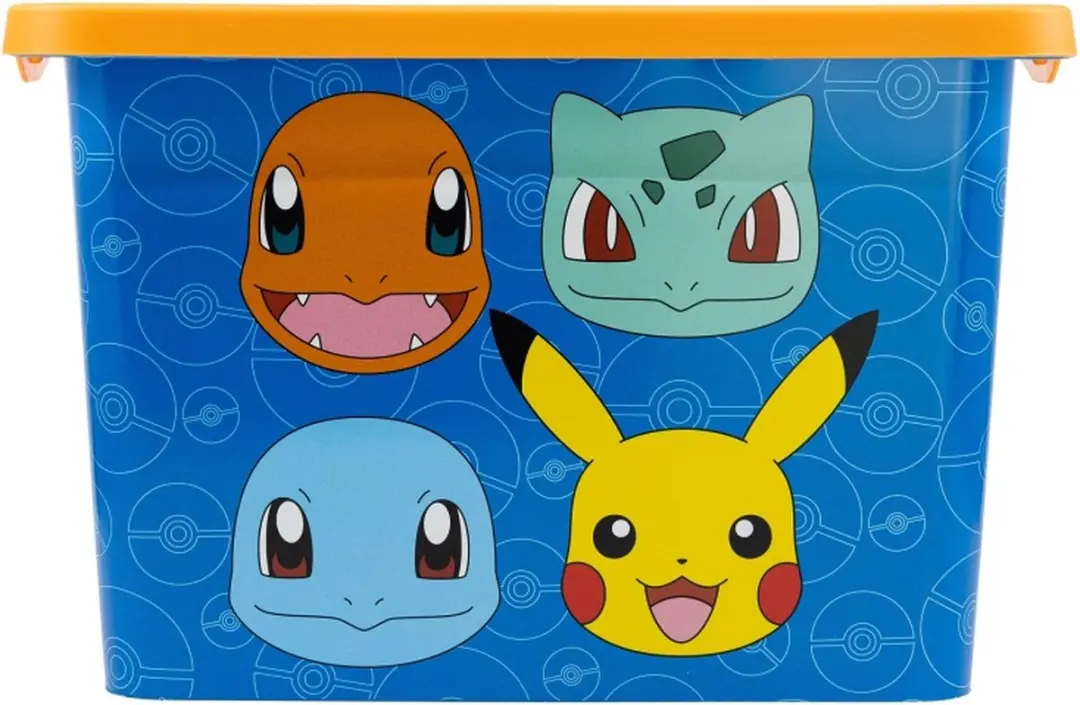 Pokémon Opbergbox Junior 7L - Blauw/Oranje