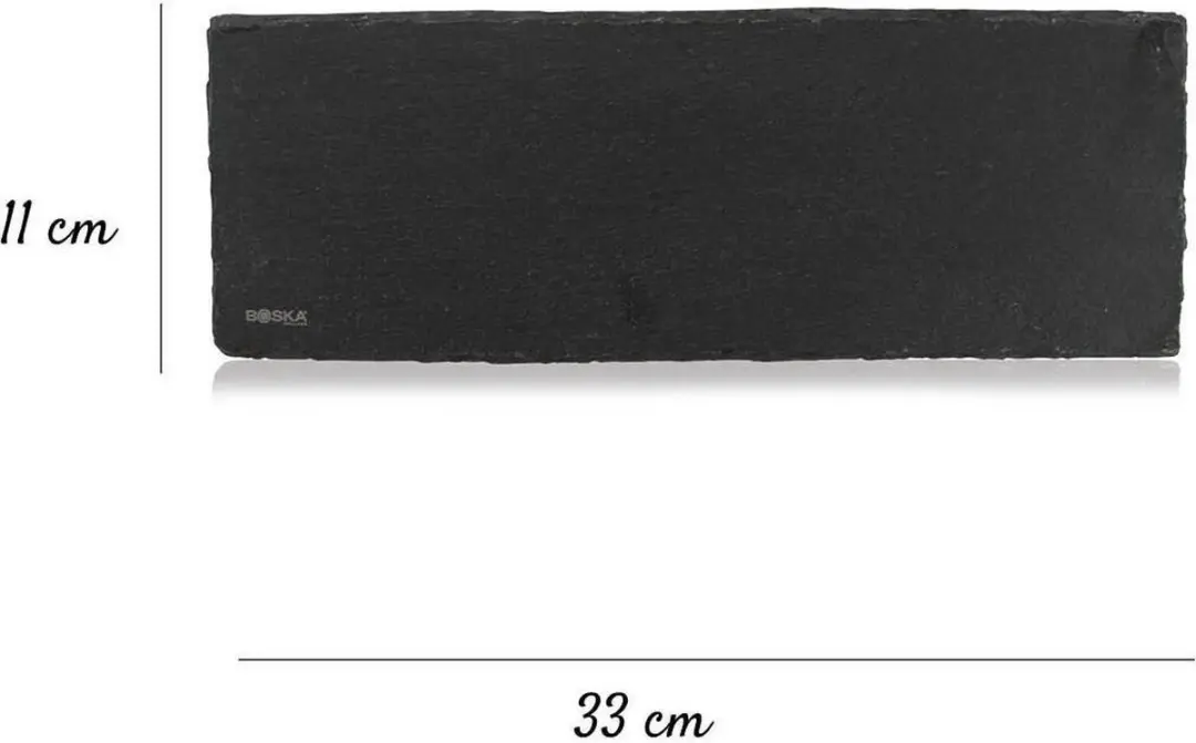 Boska Serveerplank Leisteen S - 33 cm - Zwart