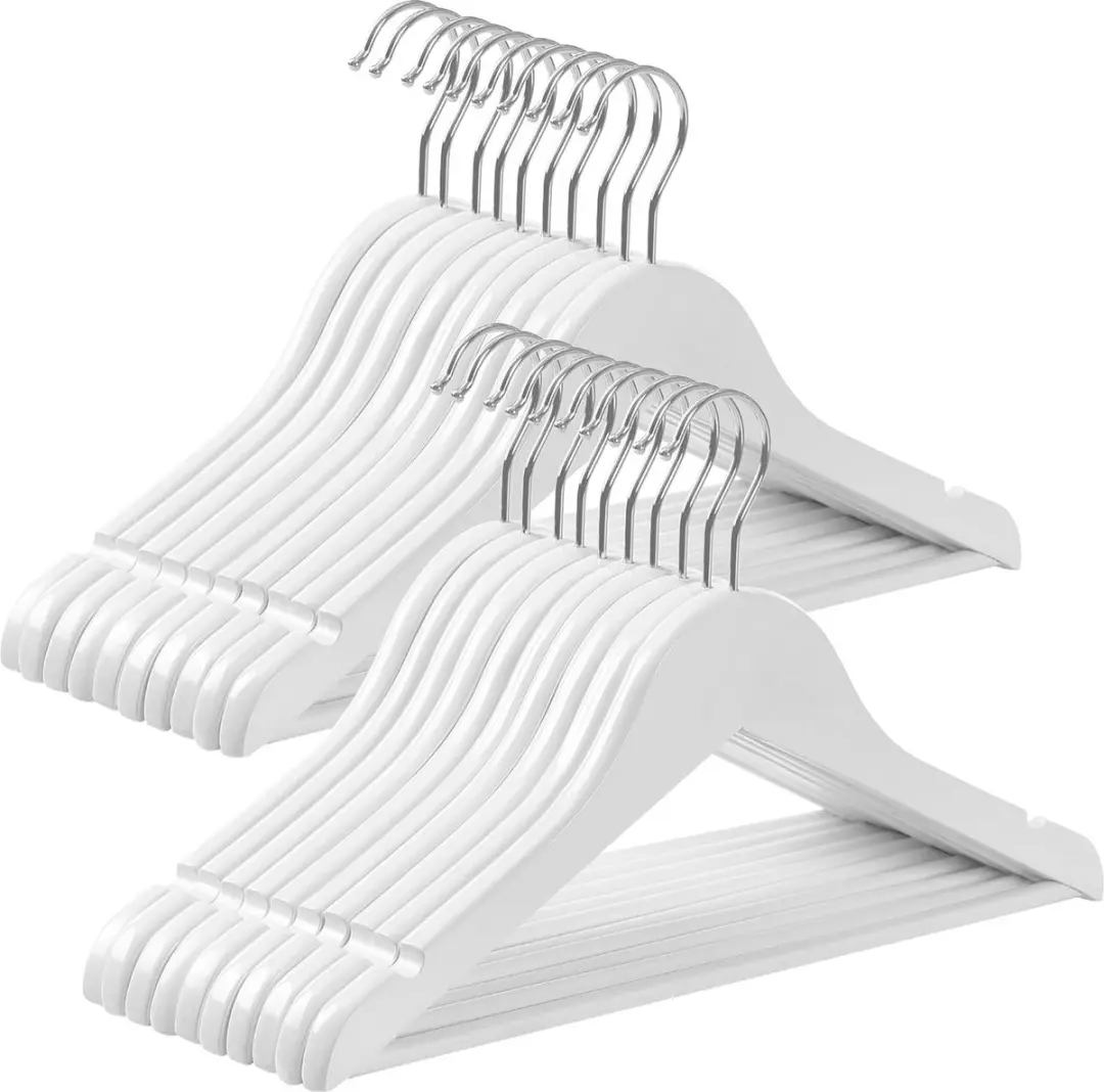 Songmics Kleerhangers Lichtroze - 24 Stuks - afbeelding 6 van 6