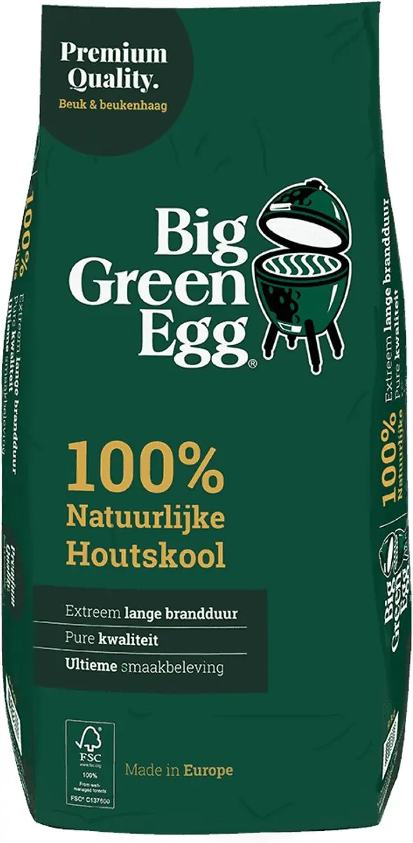 Big Green Egg Houtskool 4kg