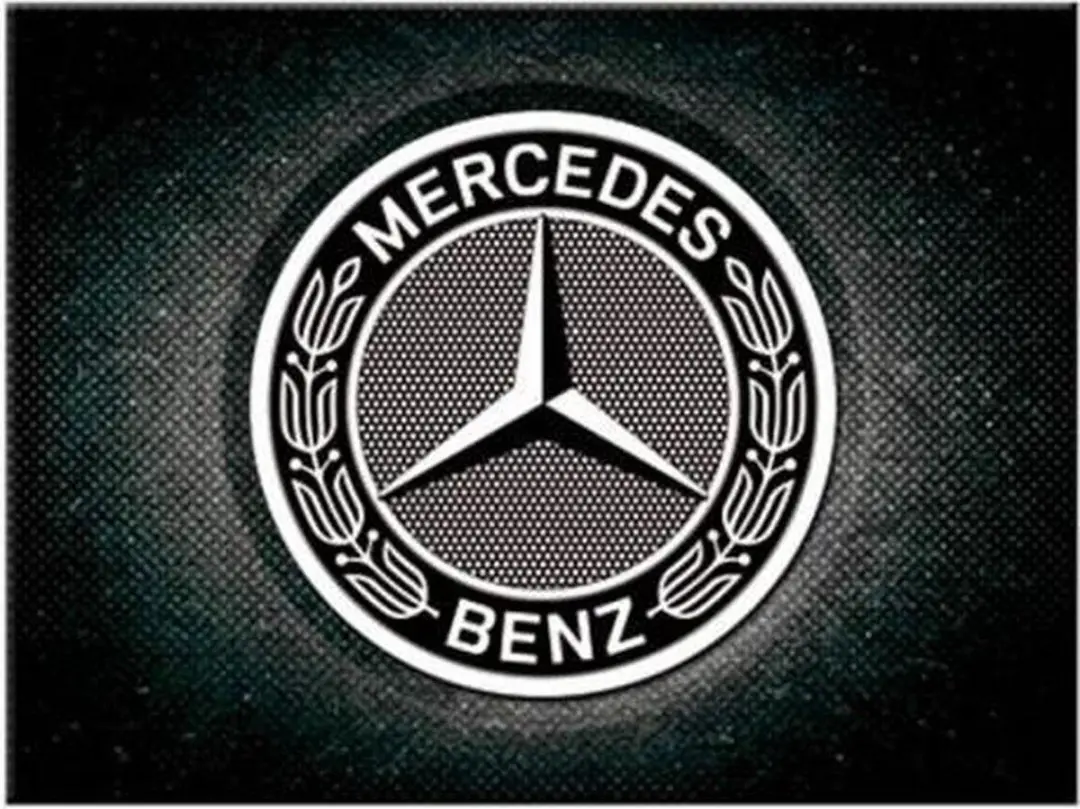 Mercedes-Benz Logo Magneet 6x8cm