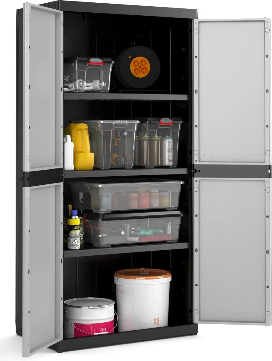 KIS Moover Box M Opbergbox 27L - Transparant