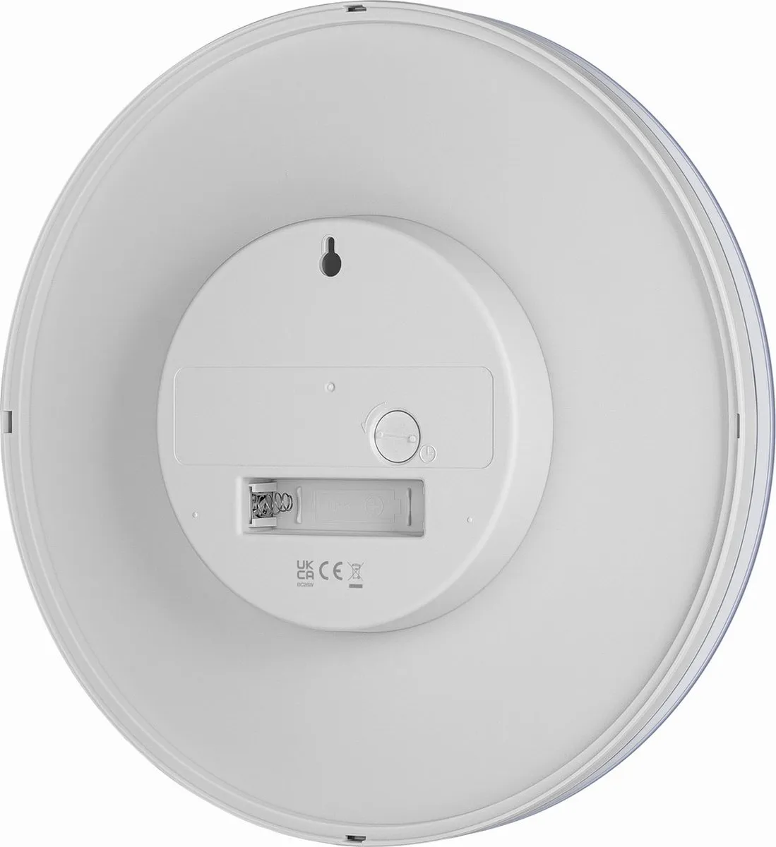 Braun BC26W Wandklok Wit - Analoog 23cm